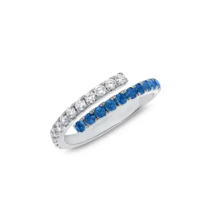 14KW Sapphire and Diamond Ring