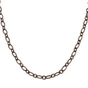 16" Copper Ox Chain Necklace