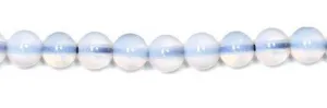 8mm Opalene Round with 2.5mm Hole (aprox 26)