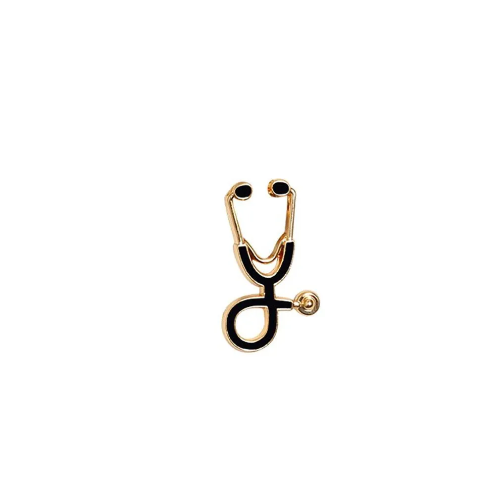 Adorable Stethoscope Brooch Pins For Medical Field Heroes