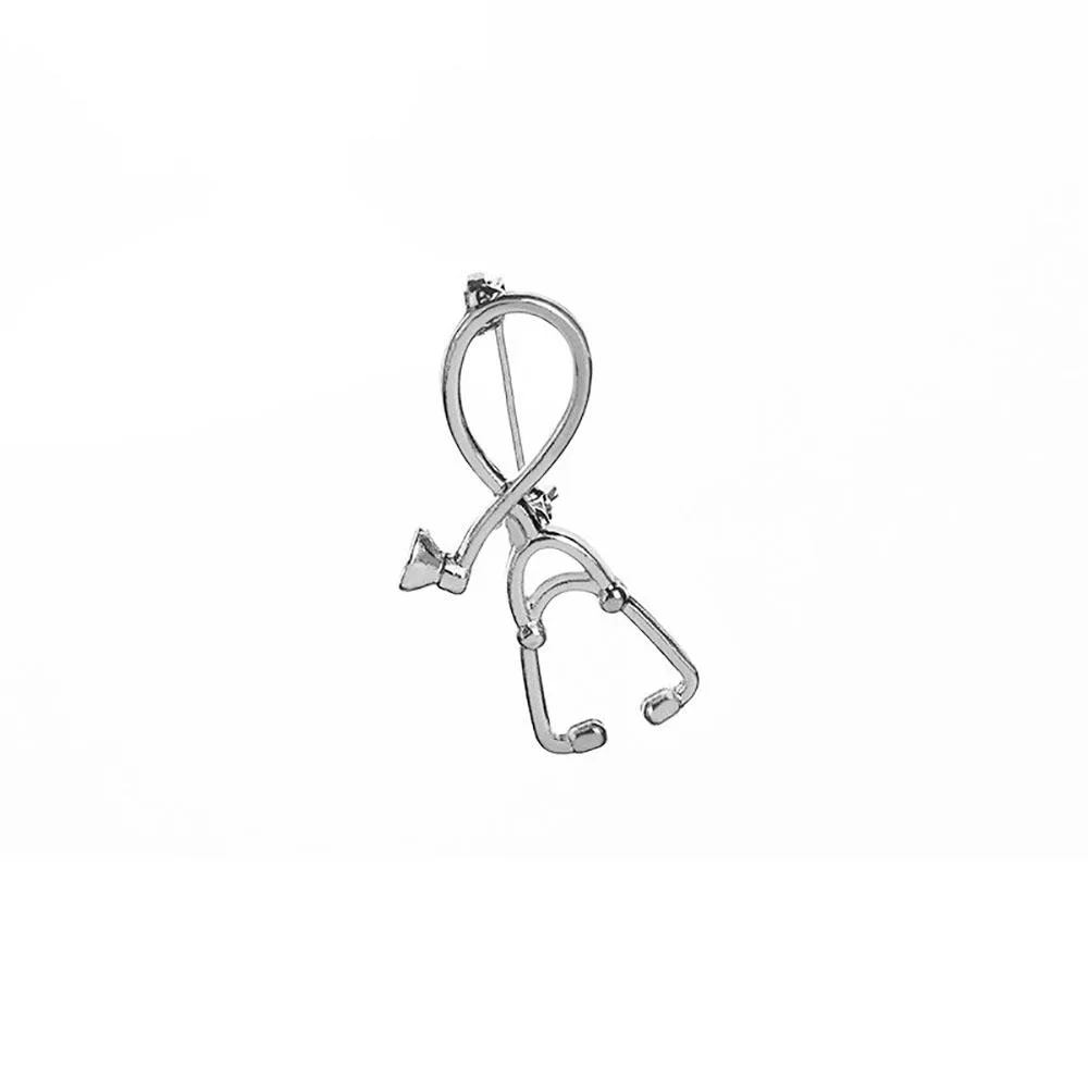 Adorable Stethoscope Brooch Pins For Medical Field Heroes