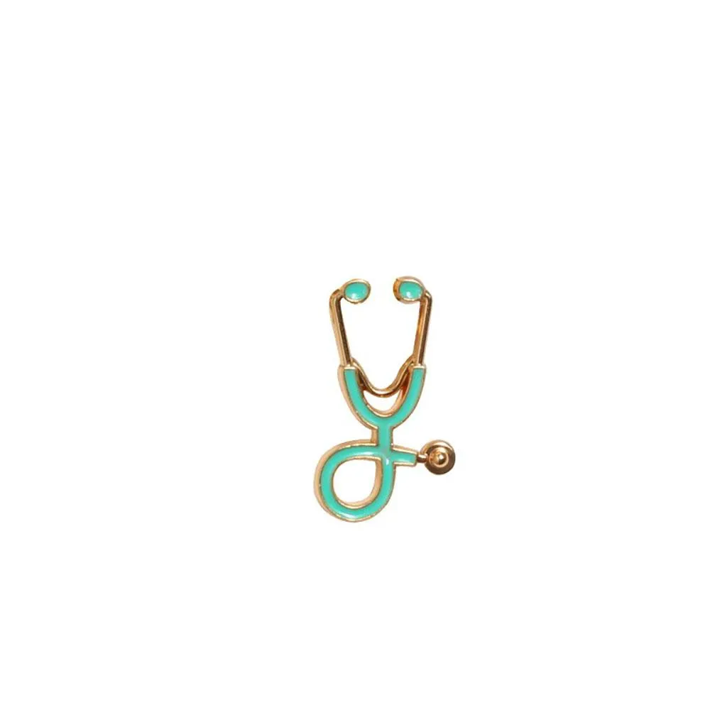 Adorable Stethoscope Brooch Pins For Medical Field Heroes