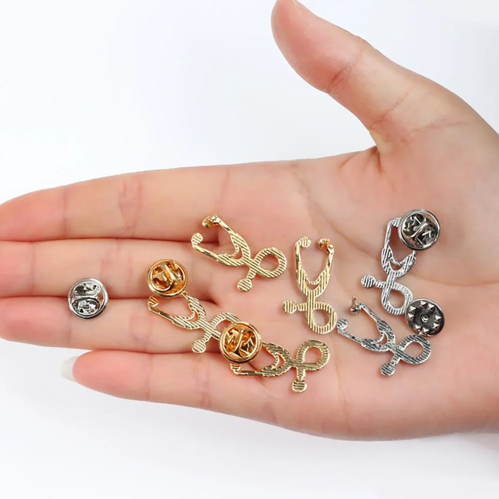 Adorable Stethoscope Brooch Pins For Medical Field Heroes