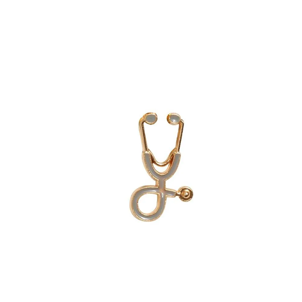 Adorable Stethoscope Brooch Pins For Medical Field Heroes