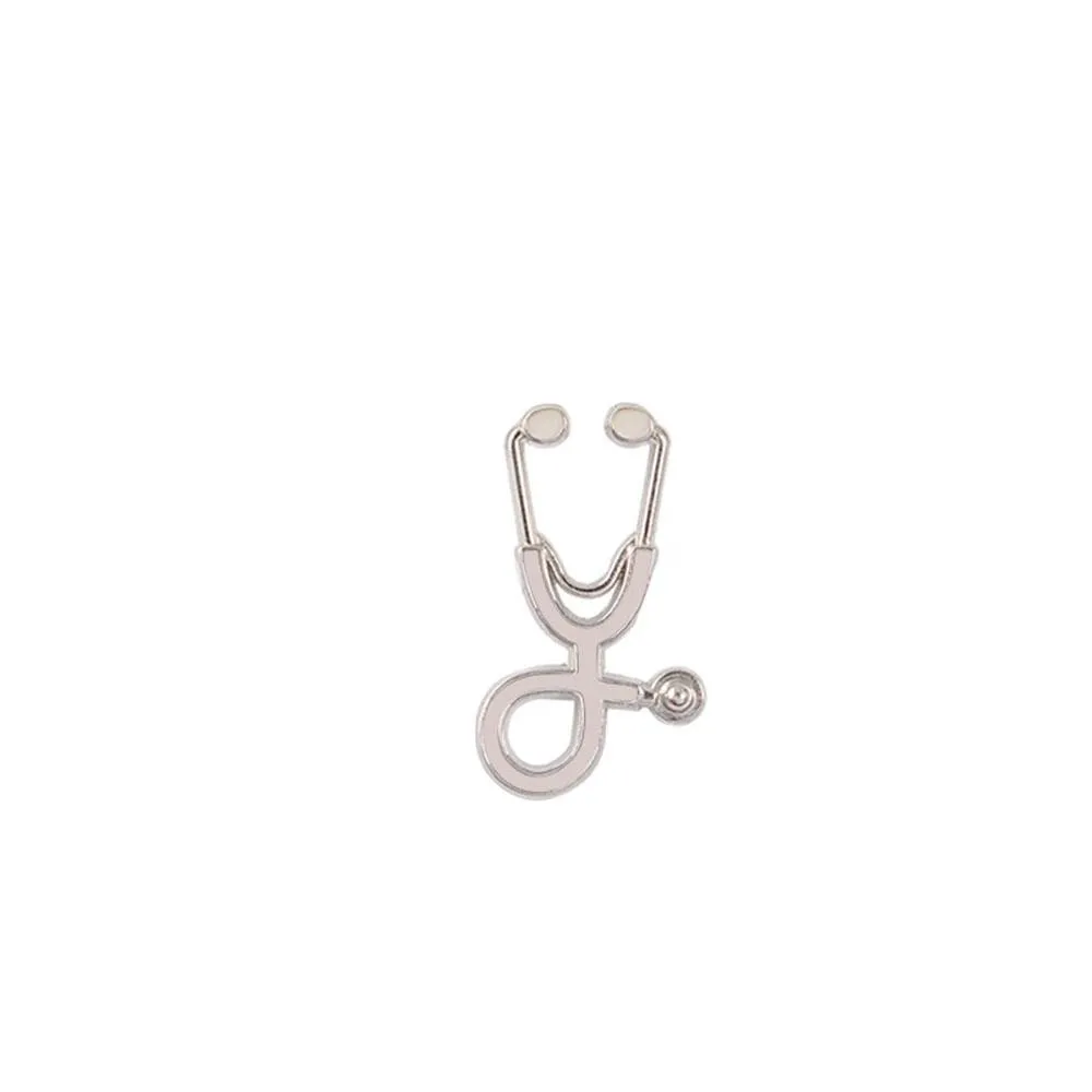 Adorable Stethoscope Brooch Pins For Medical Field Heroes
