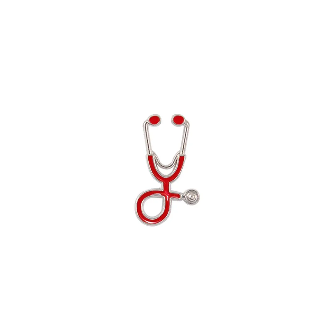 Adorable Stethoscope Brooch Pins For Medical Field Heroes