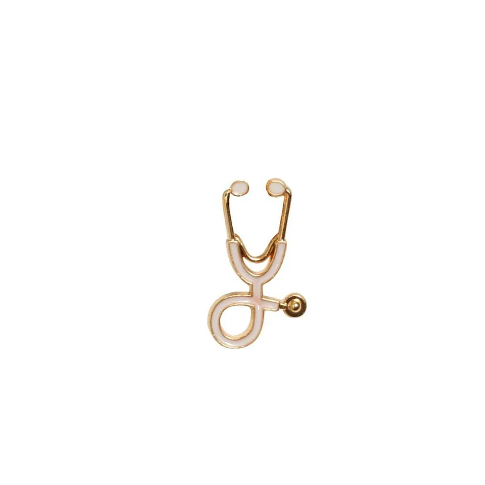 Adorable Stethoscope Brooch Pins For Medical Field Heroes