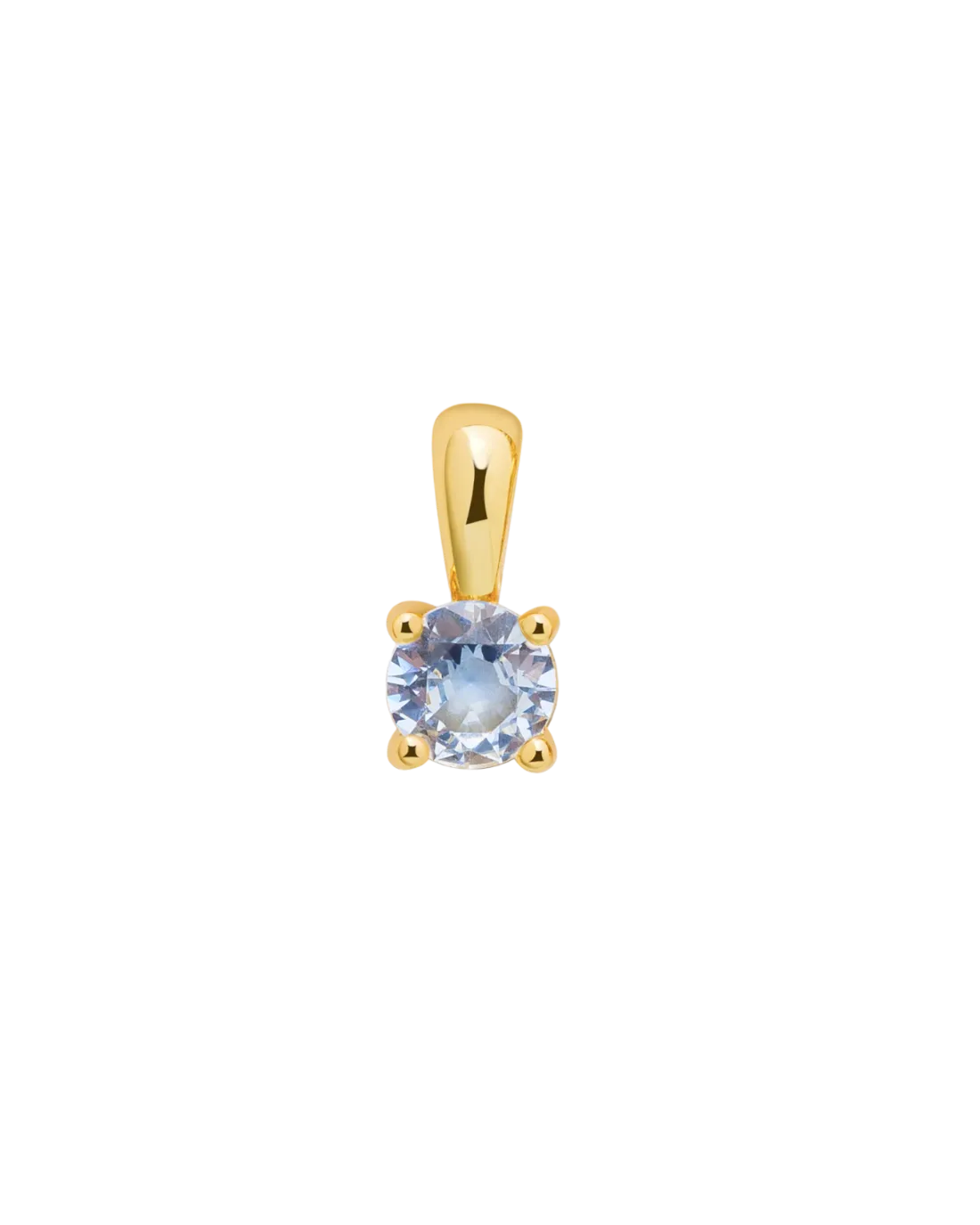 Aquamarine March Birth Charm