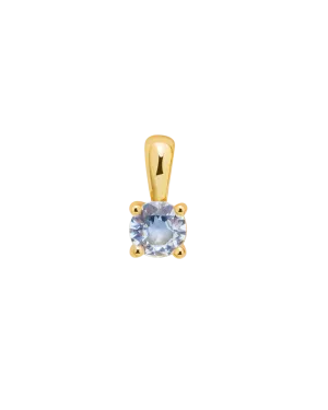 Aquamarine March Birth Charm