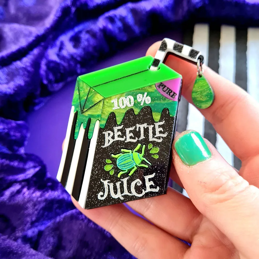 Beetle Juice Necklace by Cherryloco