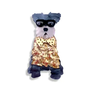 Bling Hound : Schnauzer Brooch