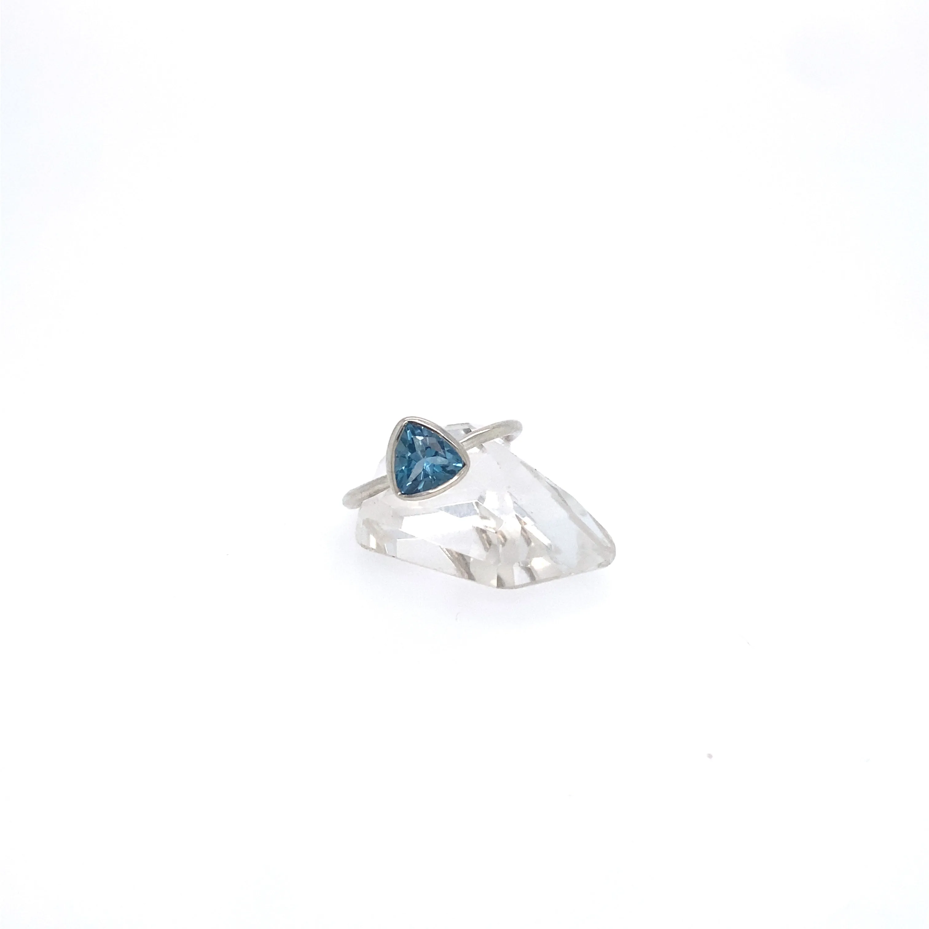 Blue London Topaz Ring