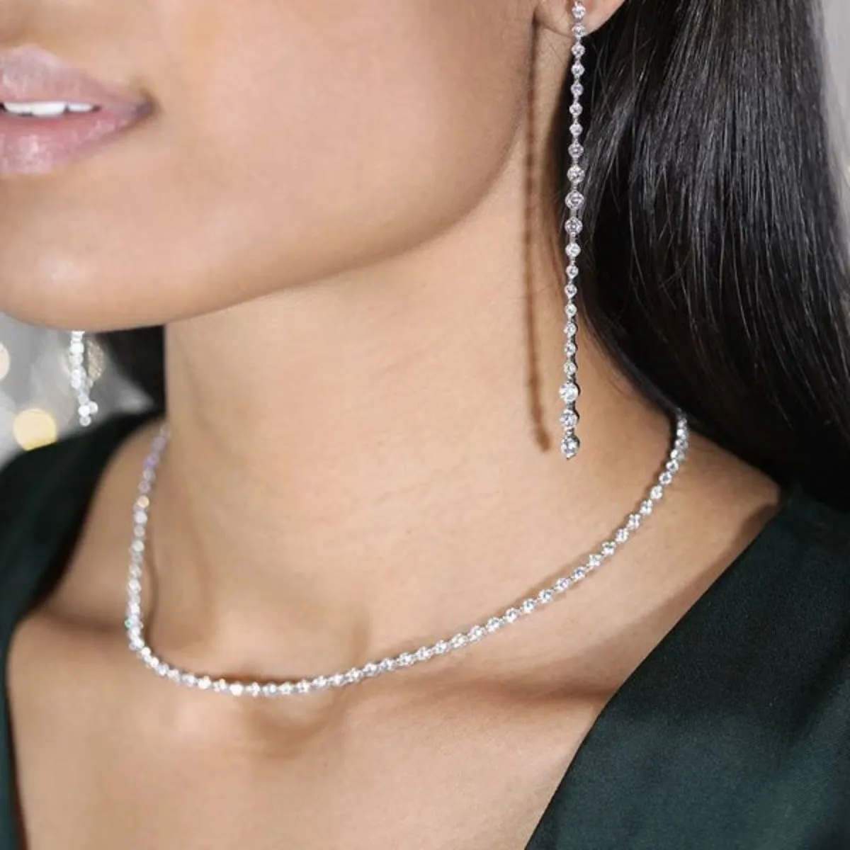 CARAT* London Sterling Silver Coralie Necklace