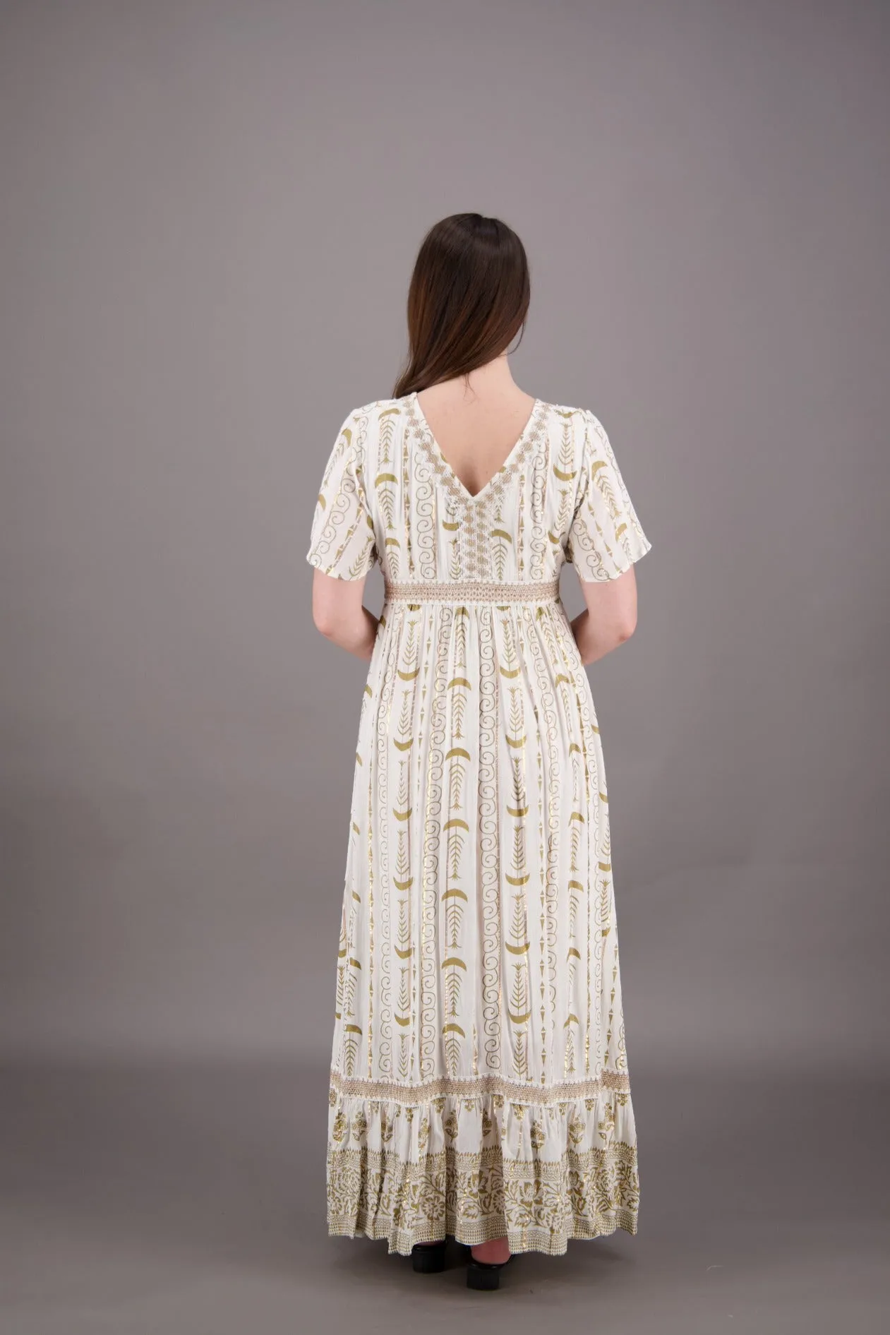 Celestial Tiered Maxi Dress 24919