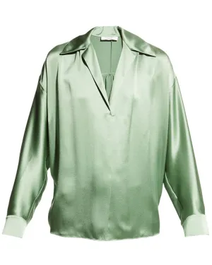 Dark Water Collared Blouse