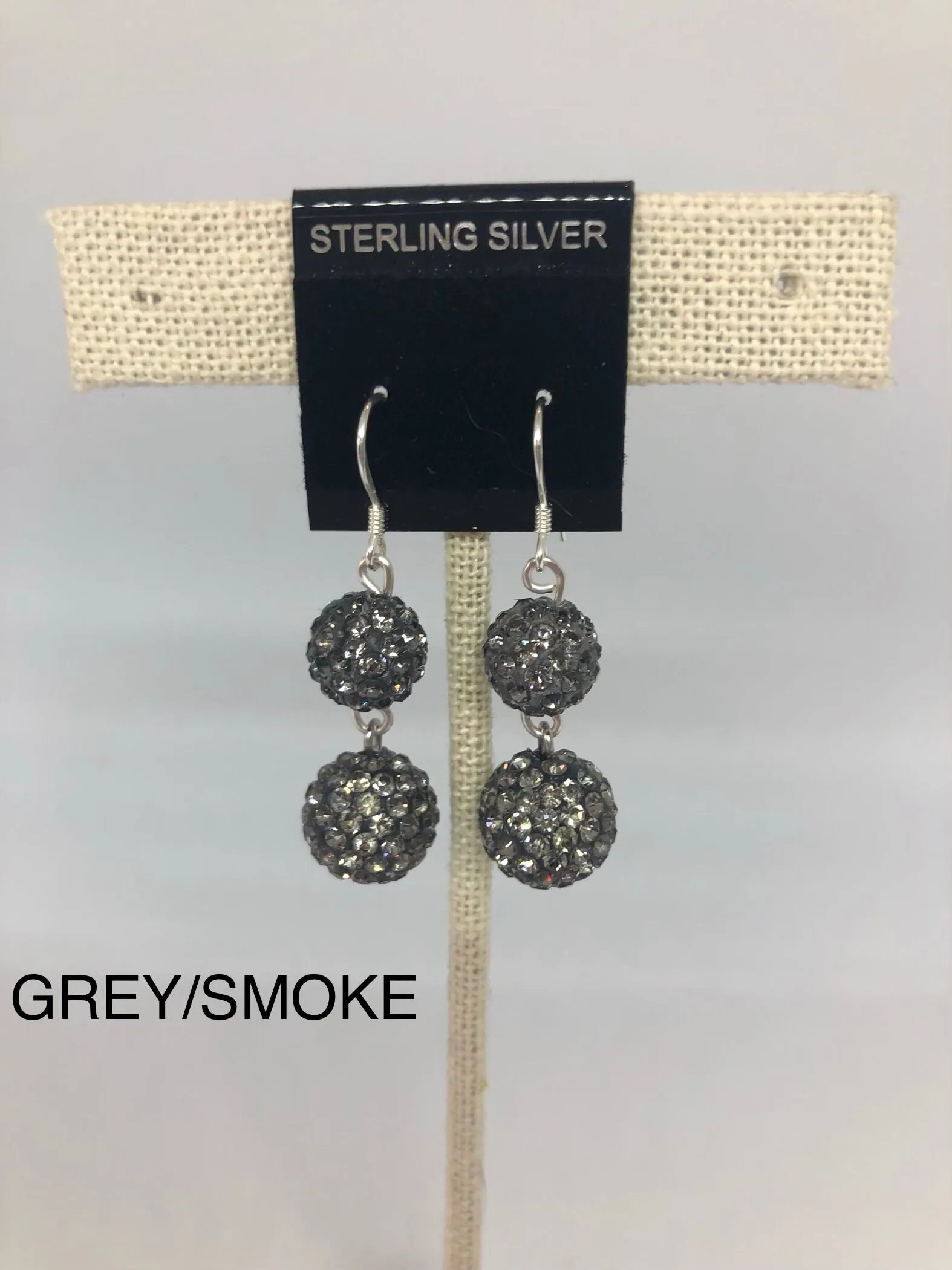 Double Sparkle Earrings (many colors available)