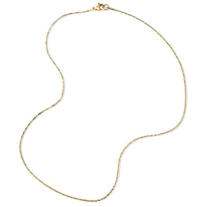 Ellie Vail Piper Round Snake Chain Necklace