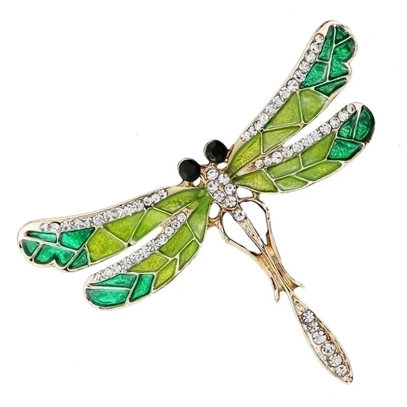 Fashion Pin Animal Alloy Plating Artificial Gemstones Unisex Brooches