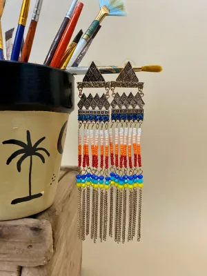 Favorite boho fringe earrings