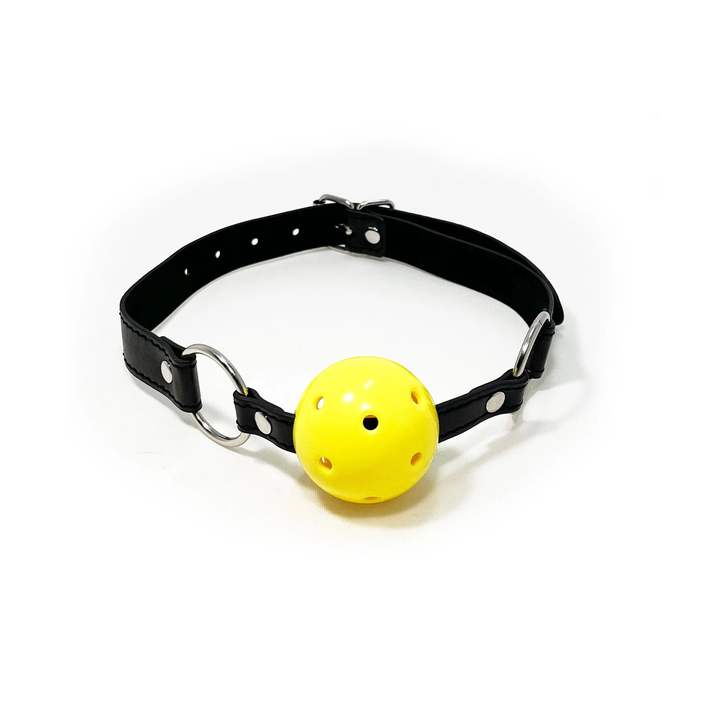 Fetish Pleasue Play Yellow Ball Gag