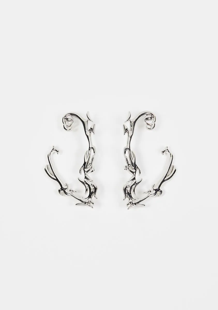 Flaming On Forever Ear Cuffs