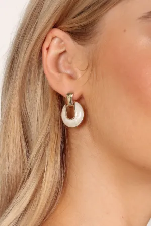 Flora Earrings - Gold