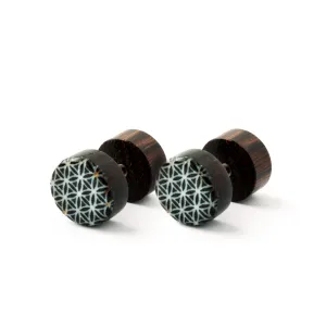 Flower of Life Fake Plugs
