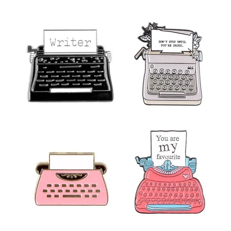 Fun Assorted Enamel Brooch Pin Sets