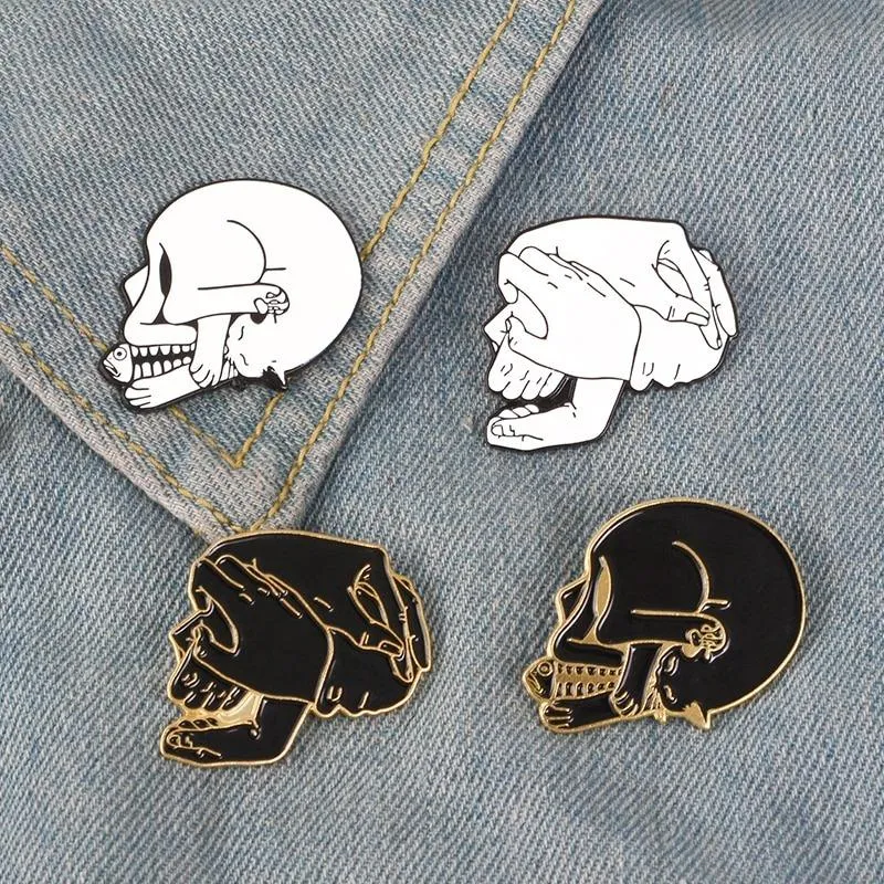 Fun Assorted Enamel Brooch Pin Sets