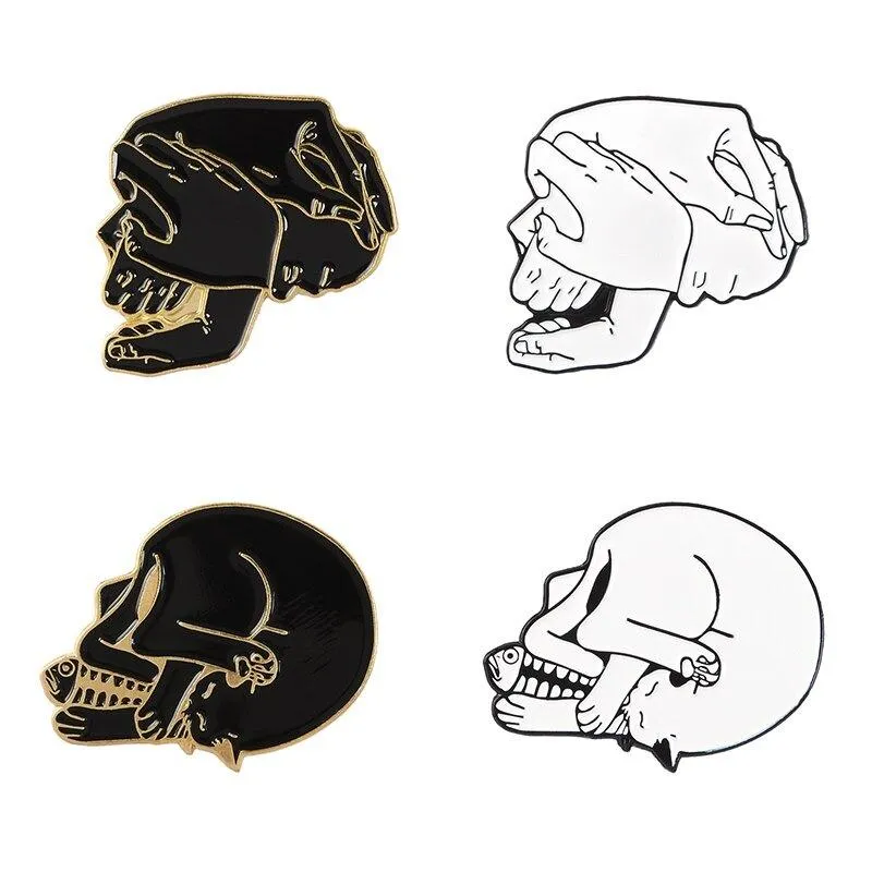 Fun Assorted Enamel Brooch Pin Sets