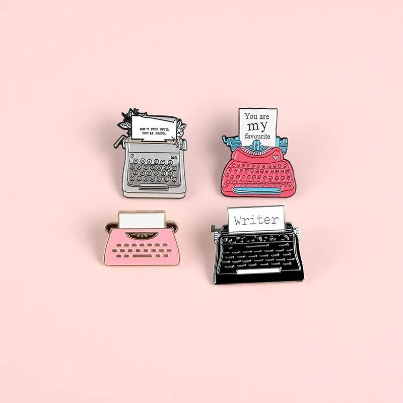 Fun Assorted Enamel Brooch Pin Sets