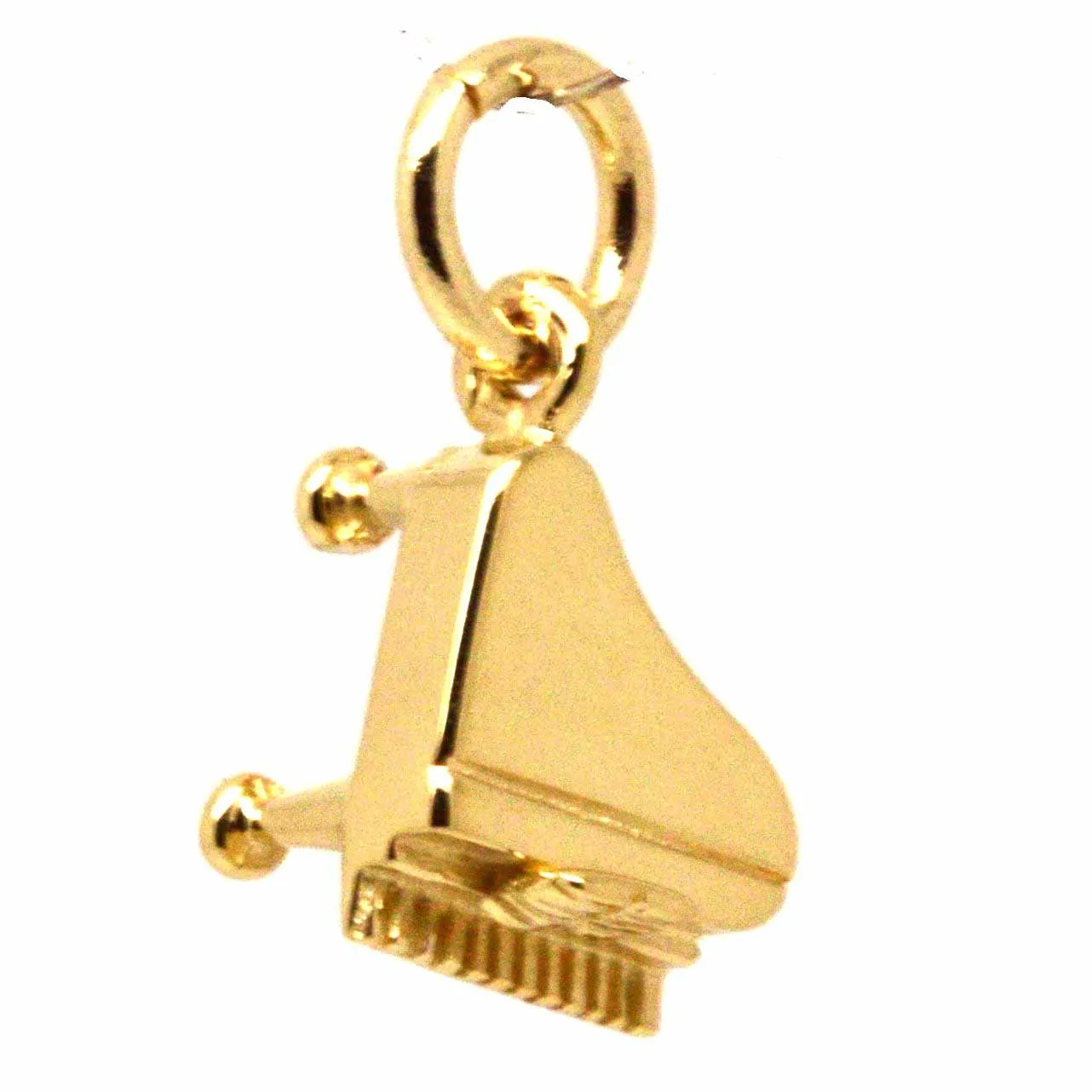 Gold Piano Charm