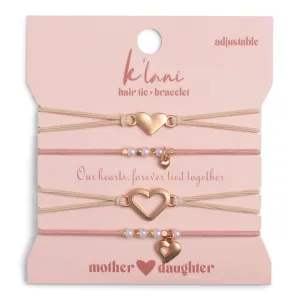 Hair Tie Bracelet Sets by K'lani - MOTHER/DAUGHTER SETS