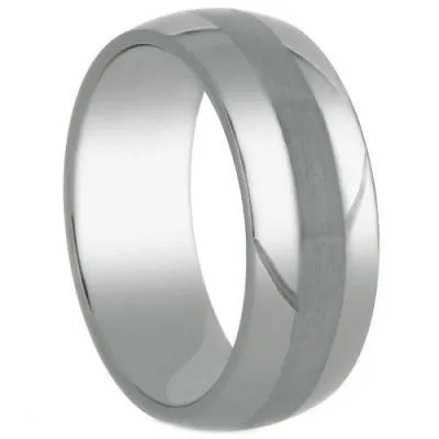 IYAK 8mm MENS TUNGSTEN RING