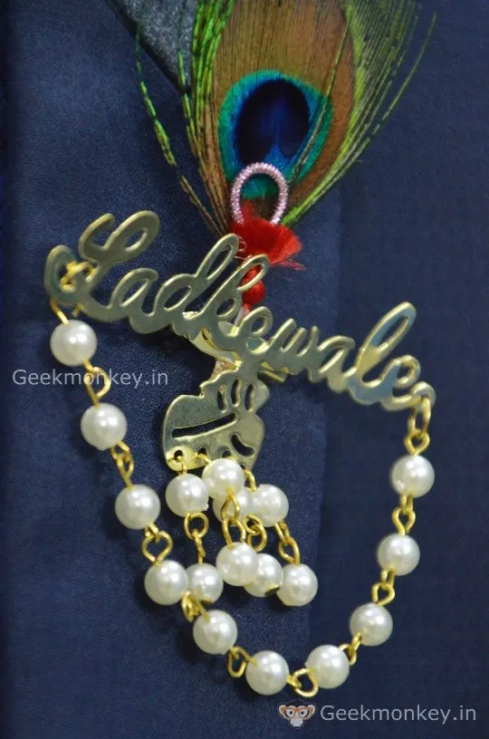 Ladkewale Wedding Metal Brooch