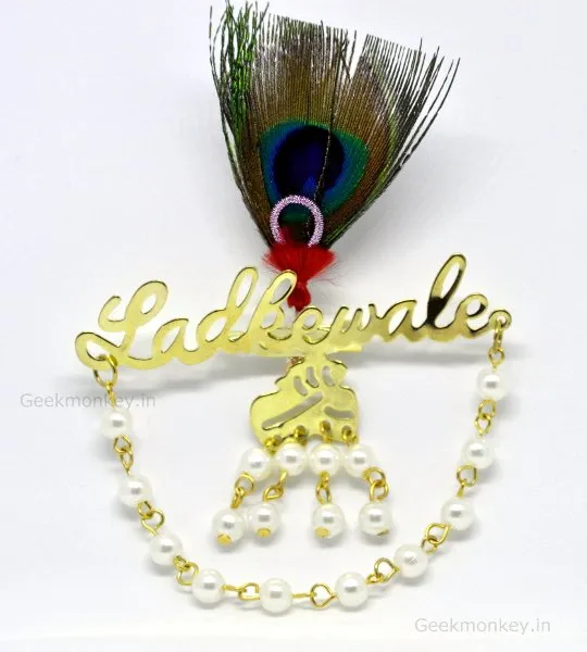 Ladkewale Wedding Metal Brooch