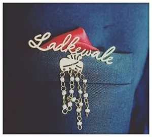 Ladkewale Wedding Metal Brooch