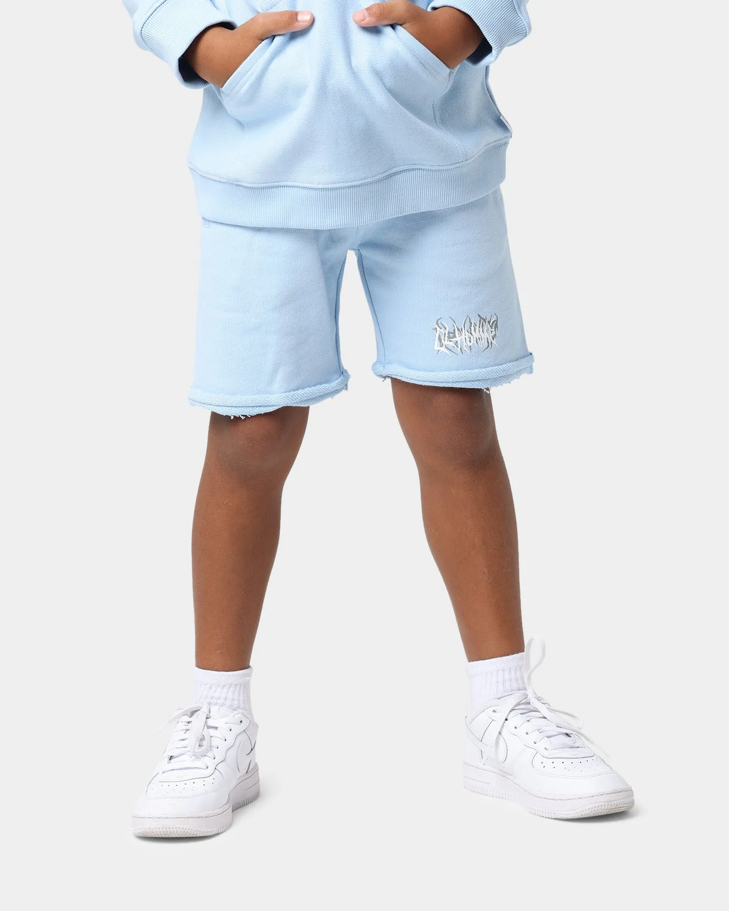 Lil Homme Metalle CLS Hoodie Set Baby Blue