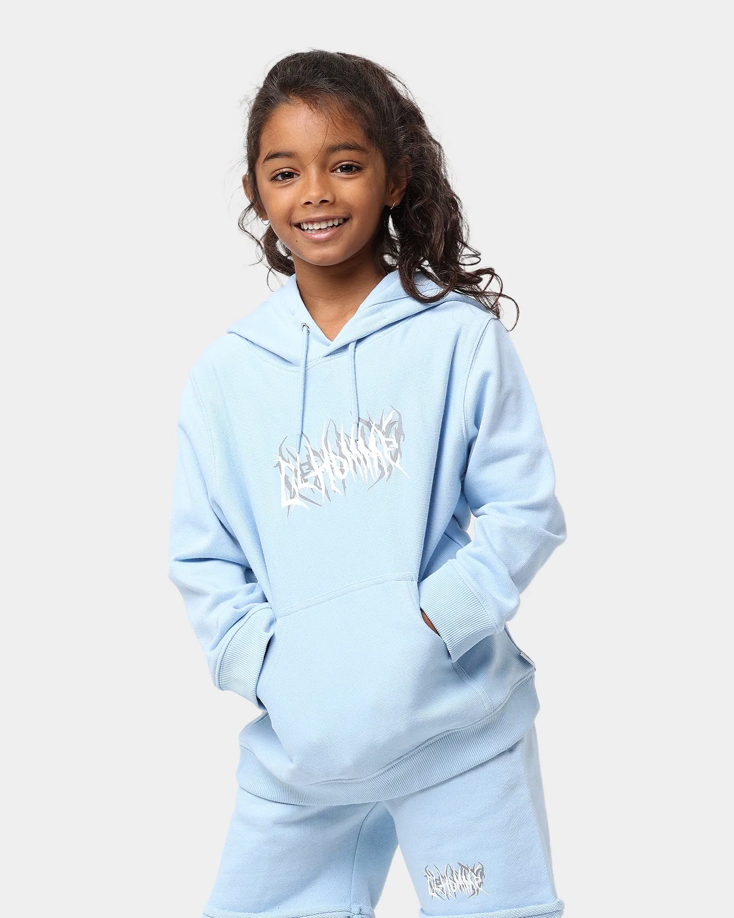 Lil Homme Metalle CLS Hoodie Set Baby Blue