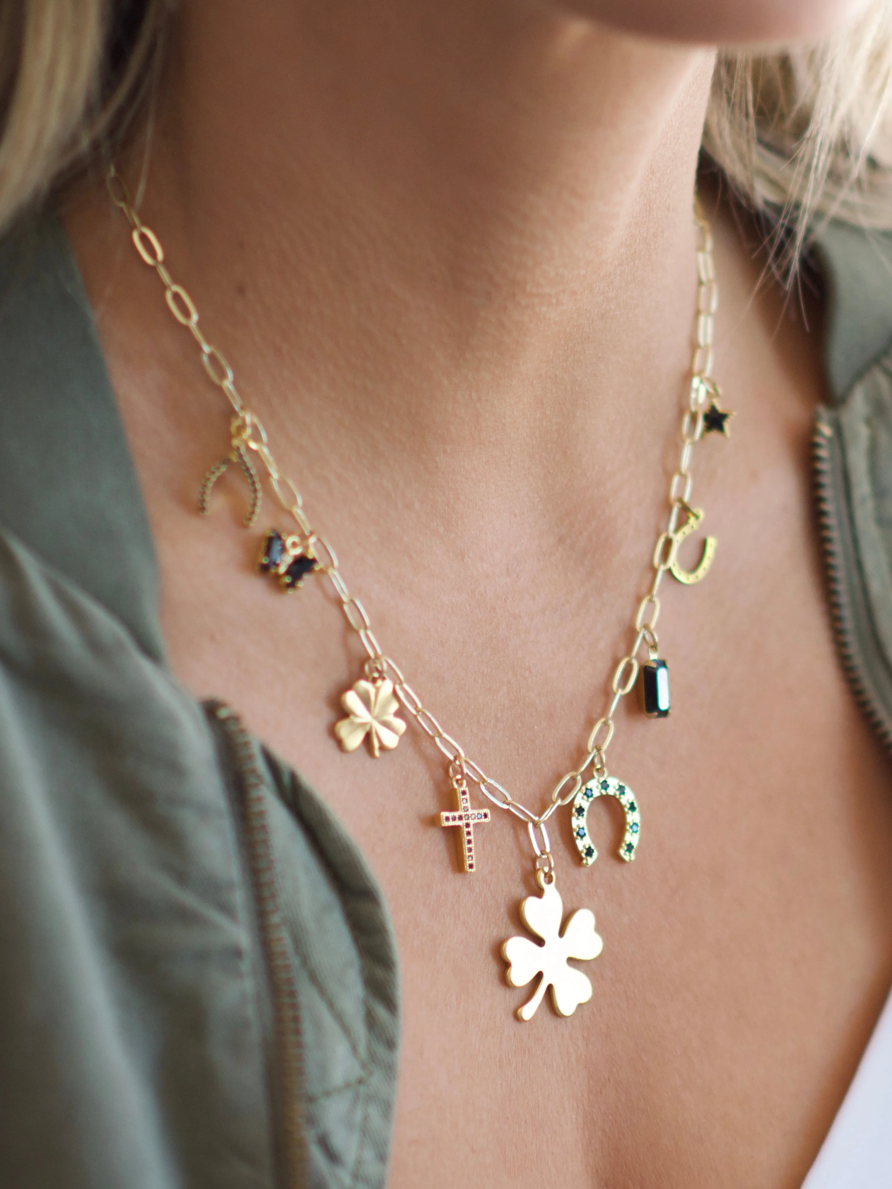 LUCKY CURIO Charm Necklace