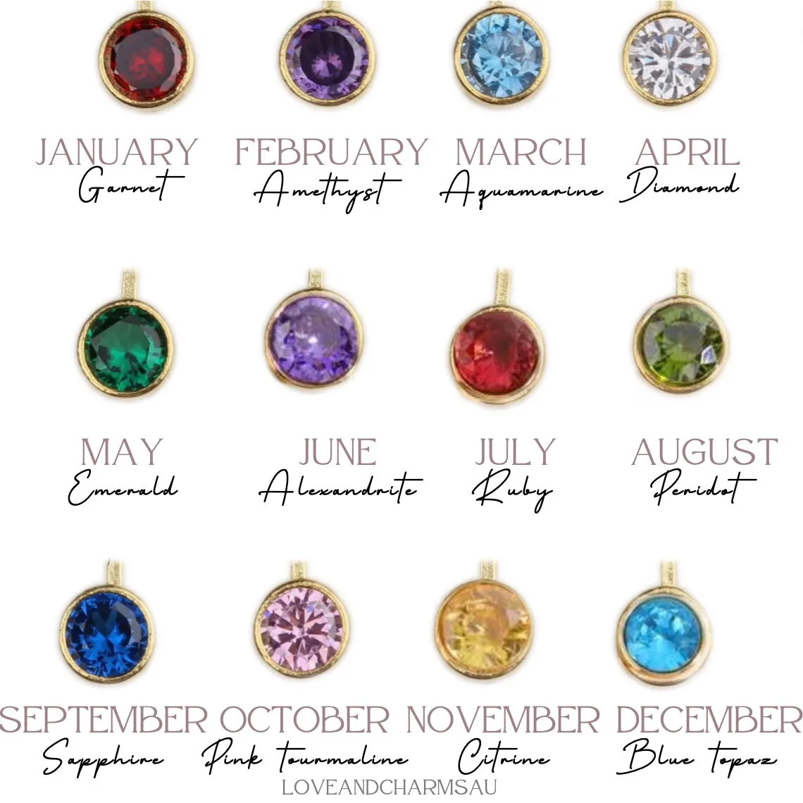 MARCH Birth Flower Necklace | Gold Plated Birthstone Necklace | Gifts for Her | Custom Flower Necklace | Charm Necklace | Women's Gift