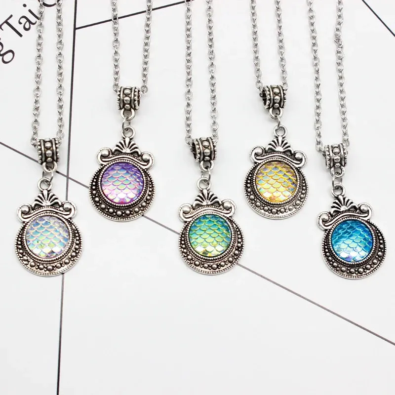 Mermaid Scale Necklaces
