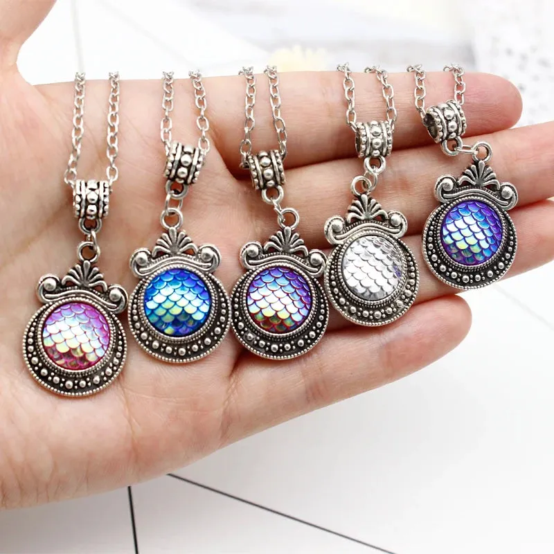 Mermaid Scale Necklaces