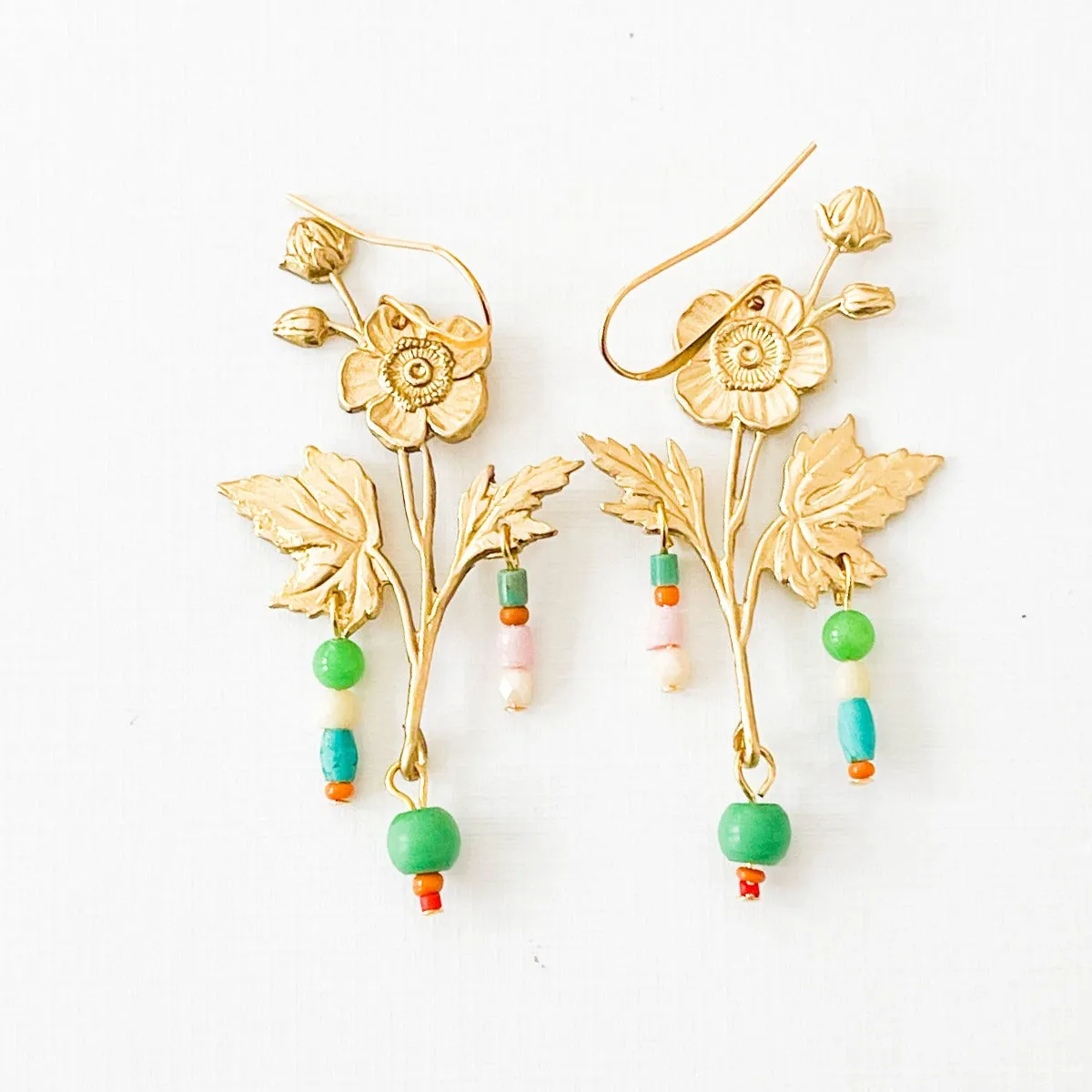 Nest Pretty Things | Flower Statement Earrings