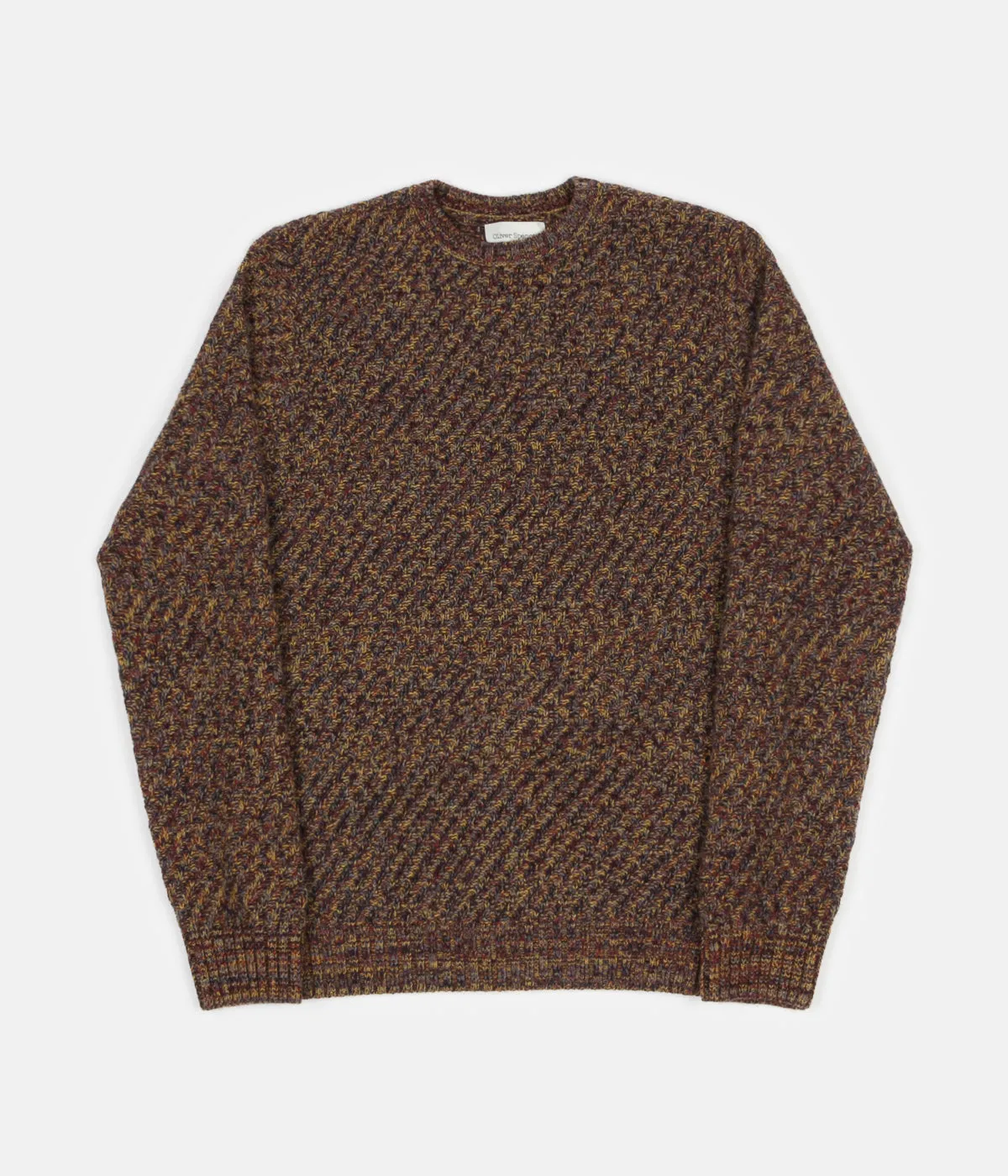 Oliver Spencer Bleinheim Crewneck Sweatshirt - Hereford Multi