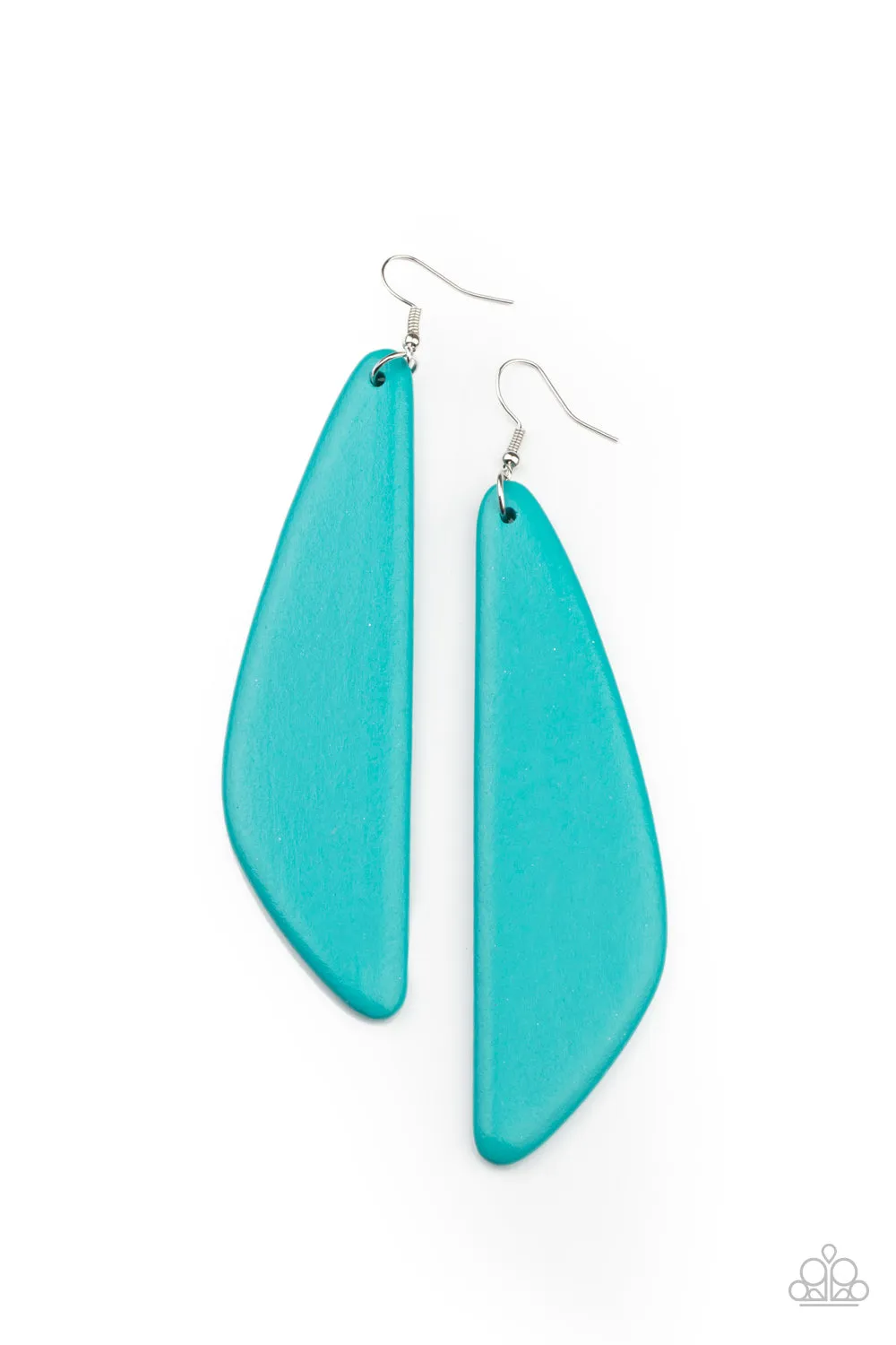 Paparazzi Scuba Dream - Blue Earrings