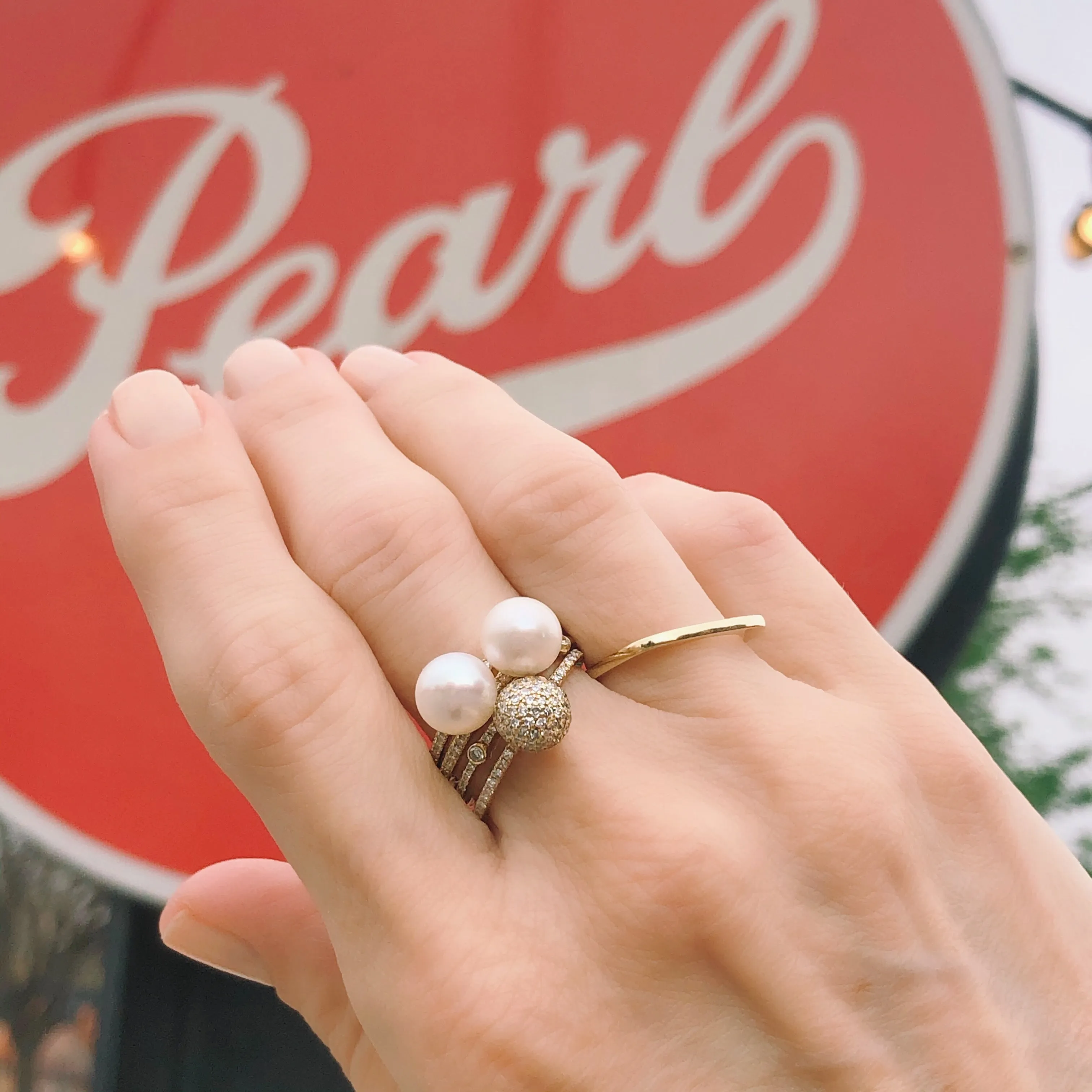 Pearl BonBon Ring