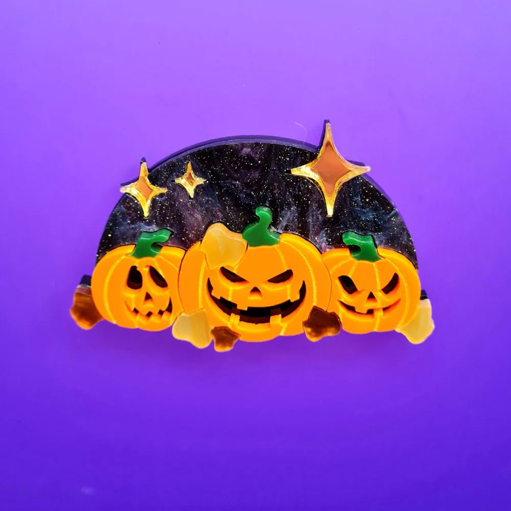 Pumpkin Party Necklace by Cherryloco Jewellery