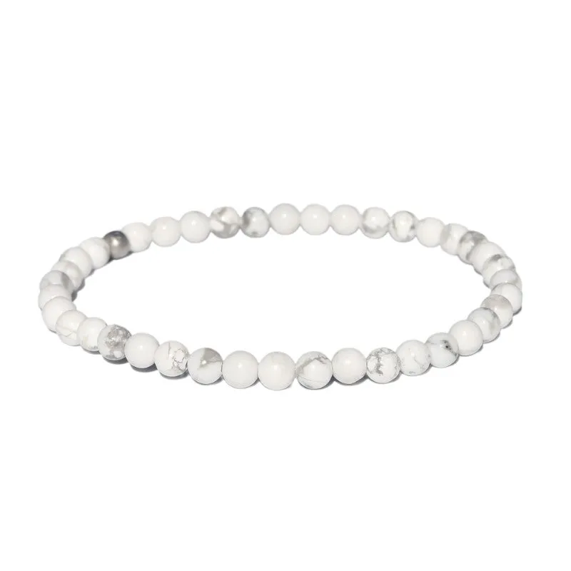 "Calm" Howlite Delicate Bracelet