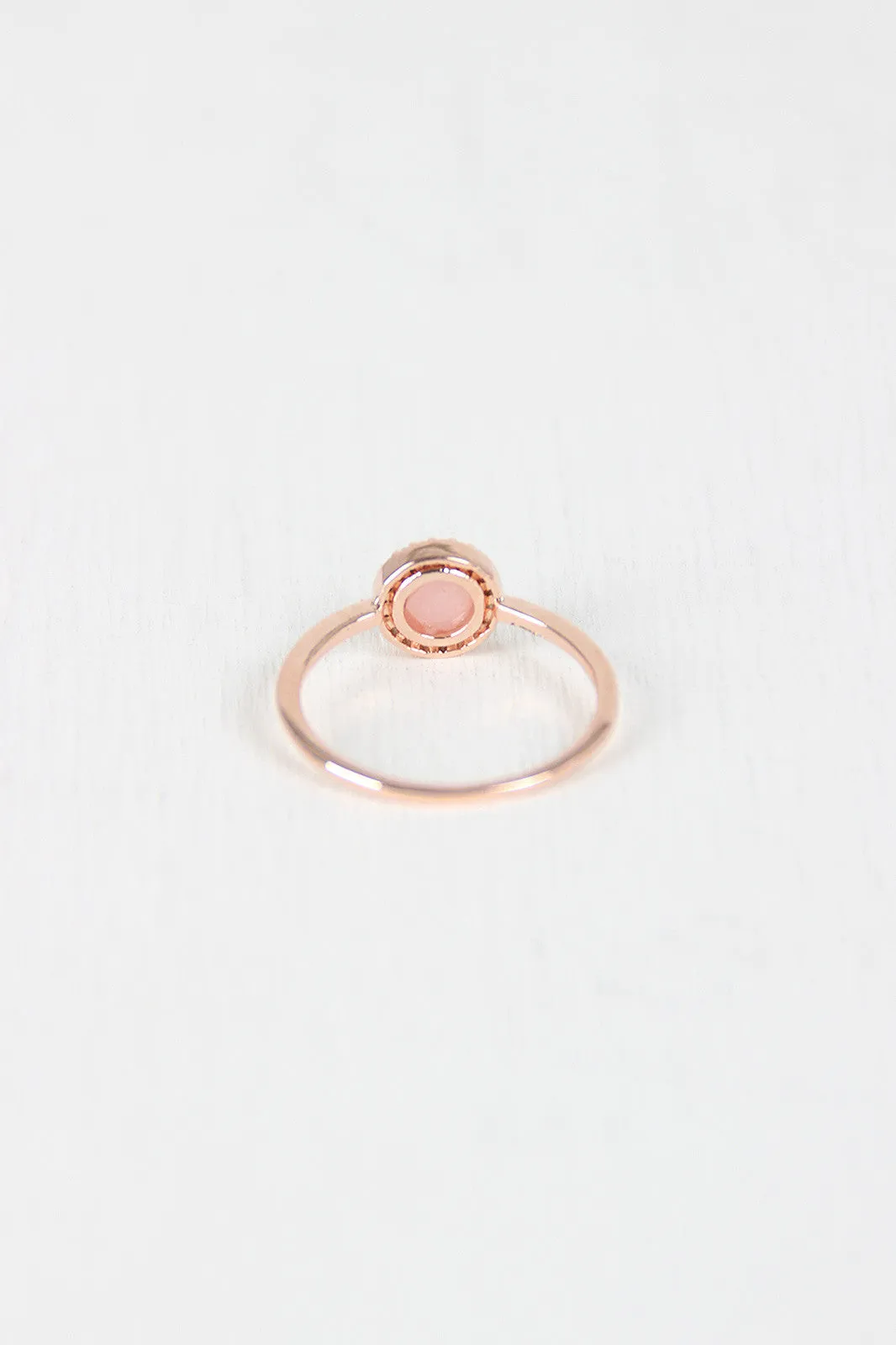 Rhinestone Circle Ring